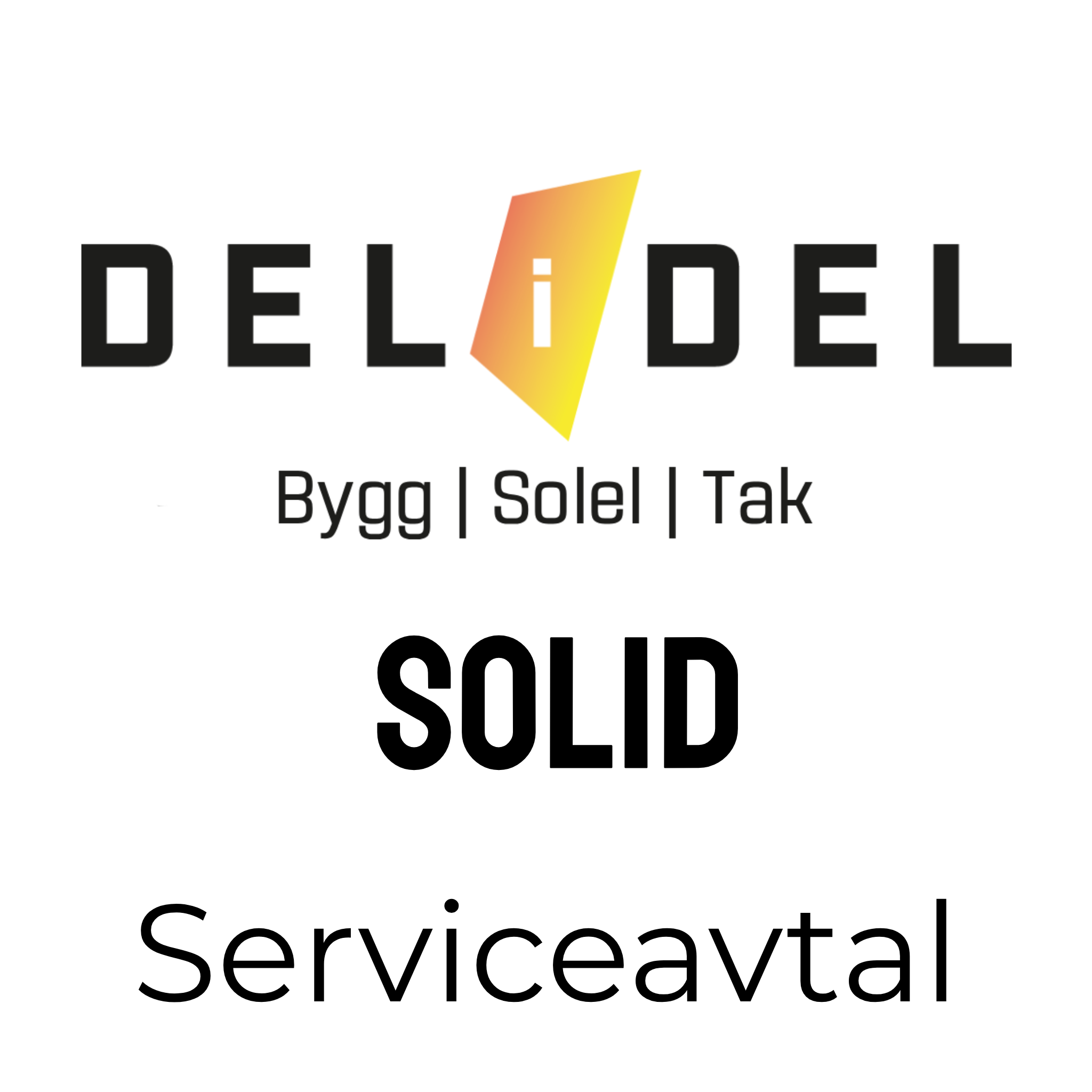 Serviceavtal Delidel Solid